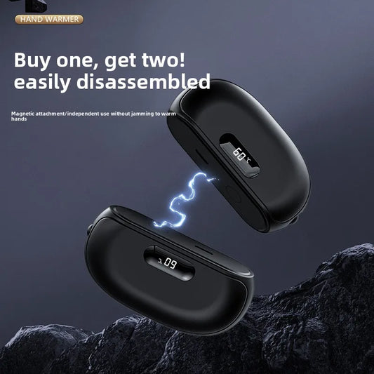 Mini 2-In-1 Magnetic Detachable Rechargeable Hand Warmer